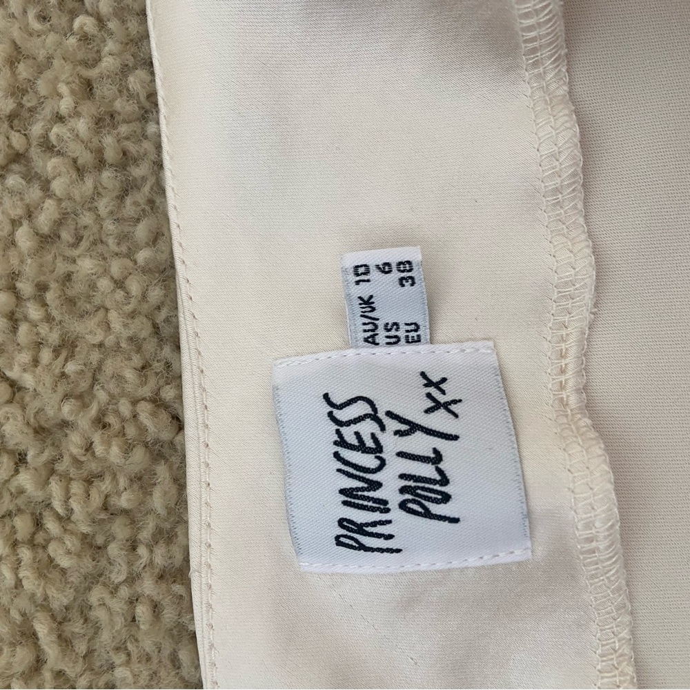 Princess Polly Cream Mini Skirt - Picture 2 of 2